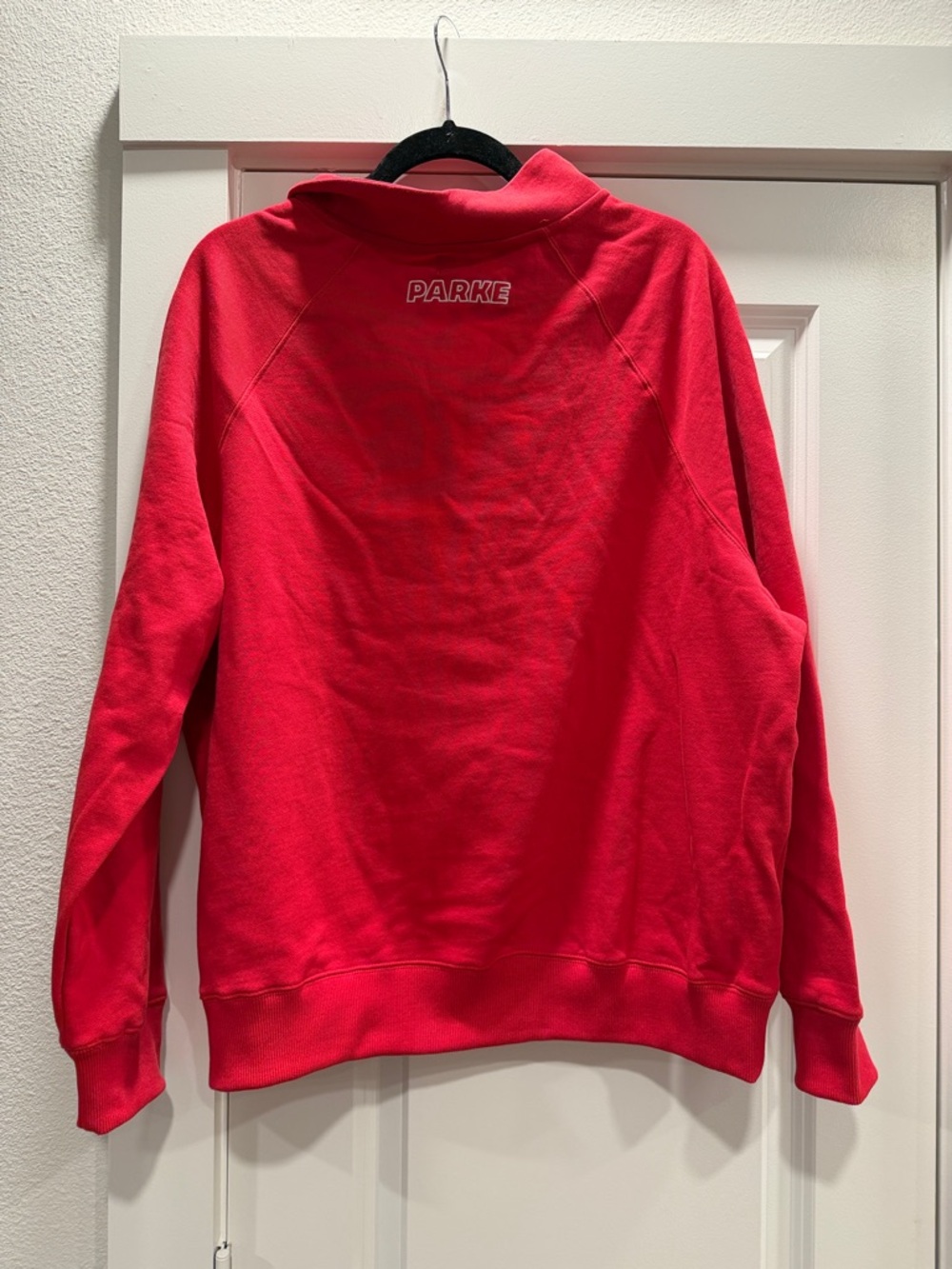 PARKE x Target Women’s Snap Mockneck Red L/XL - Picture 4 of 4
